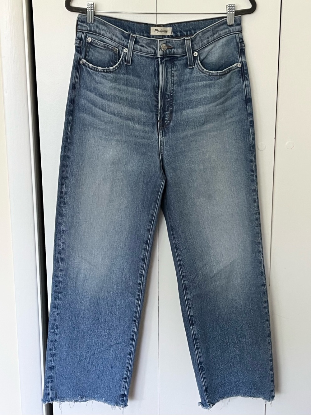 Madewell Perfect Vintage Wide-Leg Crop Jean Size 29